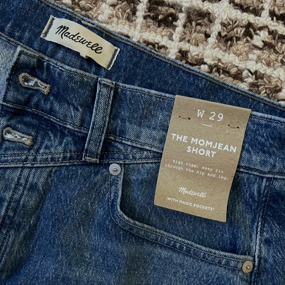 The Mid-Length Momjean Short in Juneau Wash: Yoke Edition - Picture 8 of 9